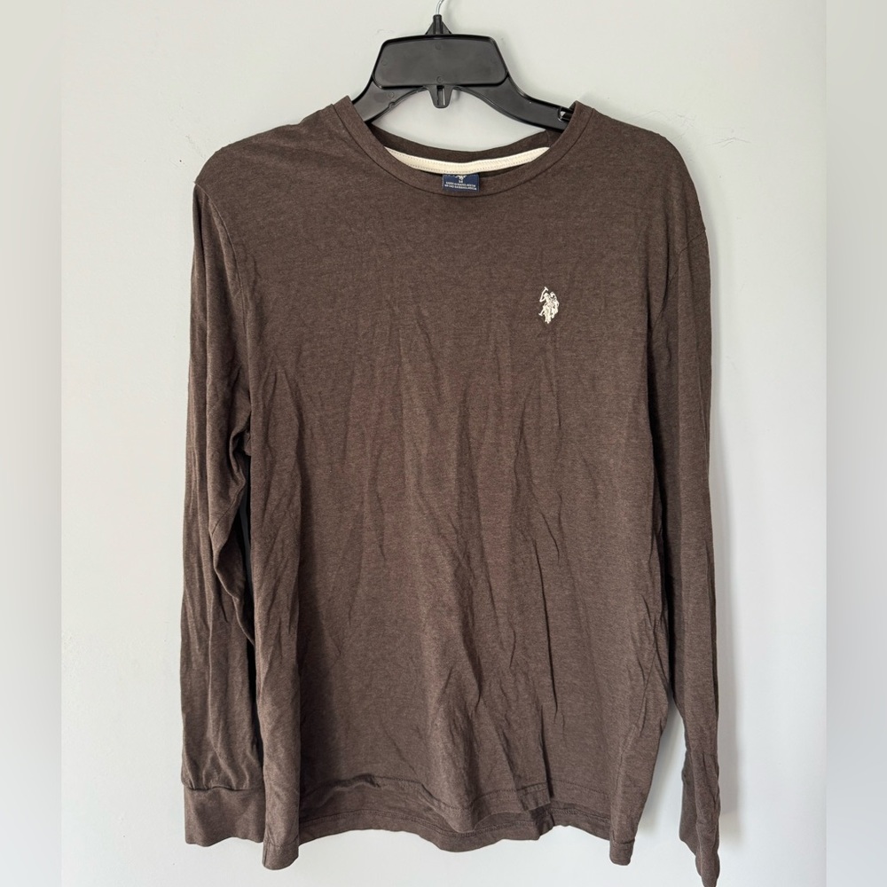 Polo Ralph Lauren Men's M Brown Long Sleeve Shirt